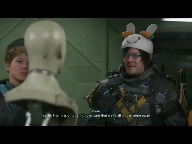 'Video thumbnail for Death Stranding 2 - Episode 12 Go To Bridge: Charlie "We're In The End Game Now" Briefing Cutscene'