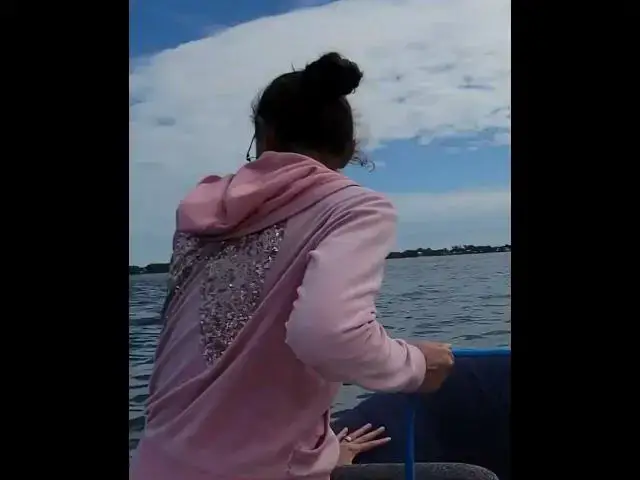 'Video thumbnail for My Babes Fist Dinghy Ride Was Legendary! #boatlife #svaguaazul #dolphin'
