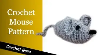 'Video thumbnail for Crochet Mouse Pattern - Easy Amigurumi Pattern'