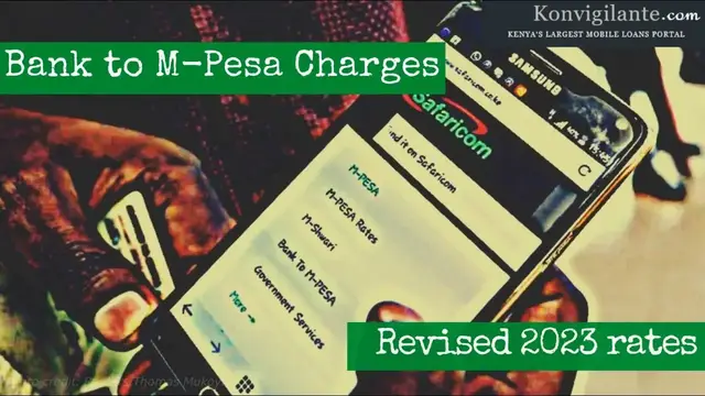 'Video thumbnail for Revised Bank To M-PESA Charges 2023 - Part 1'