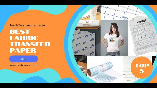 'Video thumbnail for What's the Best Fabric Transfer Paper – TextileTuts'