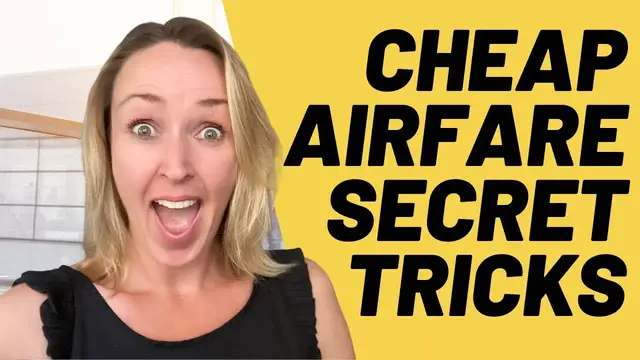 'Video thumbnail for The Secret to Cheap Airfare [5 Cheap Airfare Hacks From the Pros]'