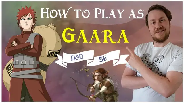 'Video thumbnail for How to Play as Gaara in D&D 5e: Swarmkeeper Ranger Character Concept'