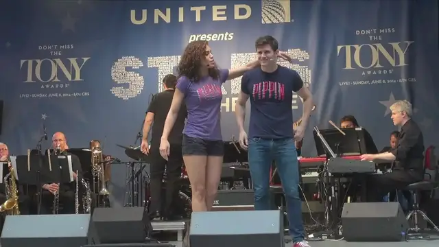 'Video thumbnail for PIPPIN's Renee and Massey Get on the Right Track at STARS IN THE ALLEY'