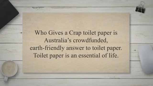 'Video thumbnail for Who Gives a Crap Toilet Paper: An Honest Review'
