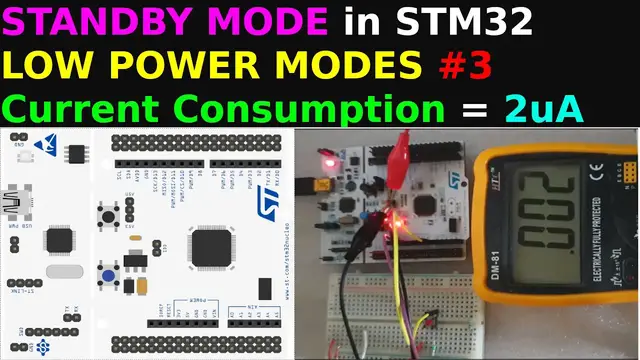 'Video thumbnail for STANDBY MODE in STM32 || LOW POWER MODES || CubeIDE'
