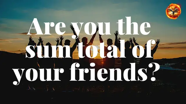 'Video thumbnail for Are you the sum total of your friends?'
