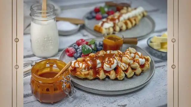 'Video thumbnail for Croffle: DER Foodtrend - Rezept mit Salted Caramel und Sahne'