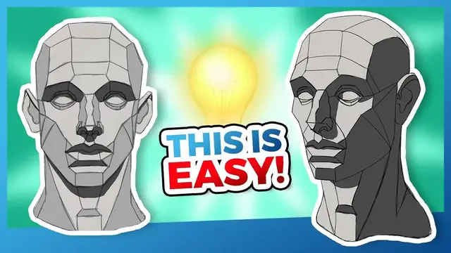 'Video thumbnail for How To SHADE a Head SIMPLIFIED: Easy ASARO HEAD Exercise'