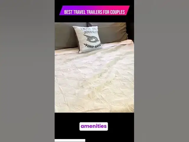 'Video thumbnail for Best Travel Trailers for Couples and Senior Couples  #campinglife  #rvlife'