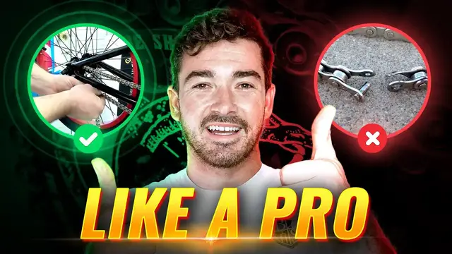 'Video thumbnail for Installing a Half Link BMX Chain (Without a special chain breaker)'