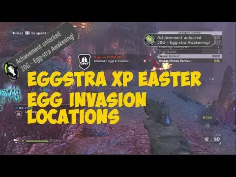 'Video thumbnail for CoD Ghost - "EGGSTRA XP" Invasion Locations/Egg Spots'