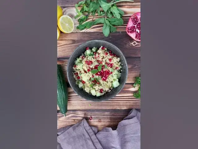'Video thumbnail for Granatapfel-Tabouleh: Sommerfrisch & lecker!'