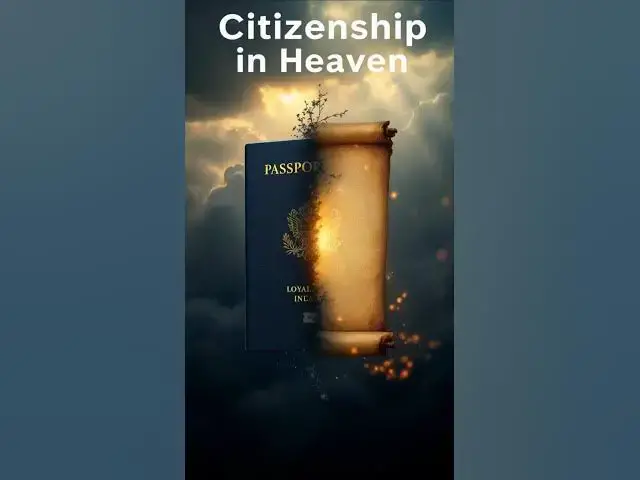 'Video thumbnail for Your New Passport: A Biblical Transfer of Citizenship #biblestudy #kingdomofgod #shorts'