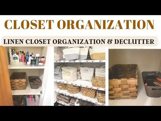 'Video thumbnail for Closet Organization & Declutter: How To Organize Your Closet On a Budget'