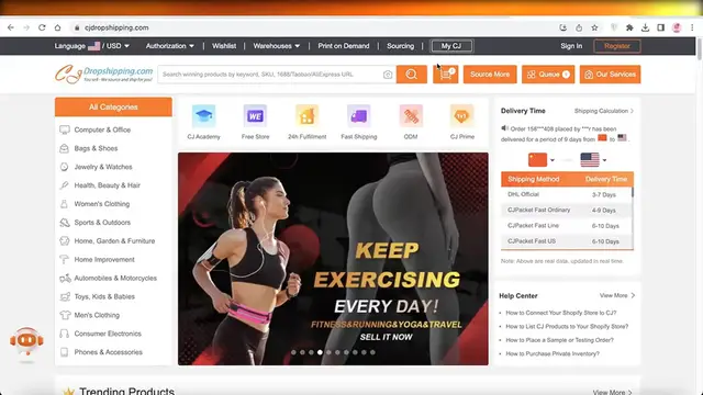 'Video thumbnail for How To Connect Shopify With CJdropshipping'