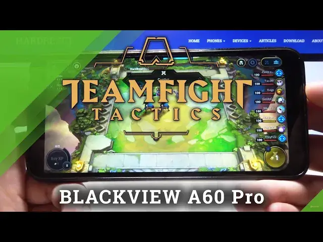 'Video thumbnail for How to play TFT Mobile on BLACKVIEW A60 Pro – Test Game'