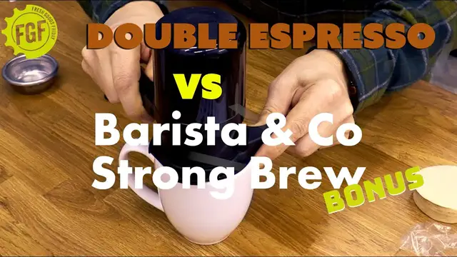 'Video thumbnail for Double Espresso vs Barista & Co Strong Brew'