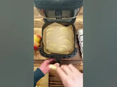 'Video thumbnail for Apfel-Pfannkuchen 🍎✨ - Heißluftfriteuse-Zauber!'