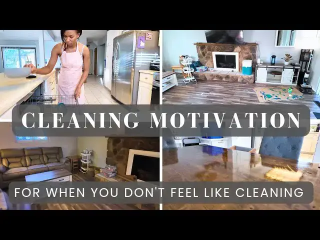 'Video thumbnail for Clean With Me + Cook: How to Clean Your Home When You DON'T Feel Like It!'