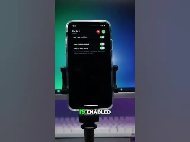 'Video thumbnail for How to Enable LED Flash Notifications on iOS 13 and Above #iphone'