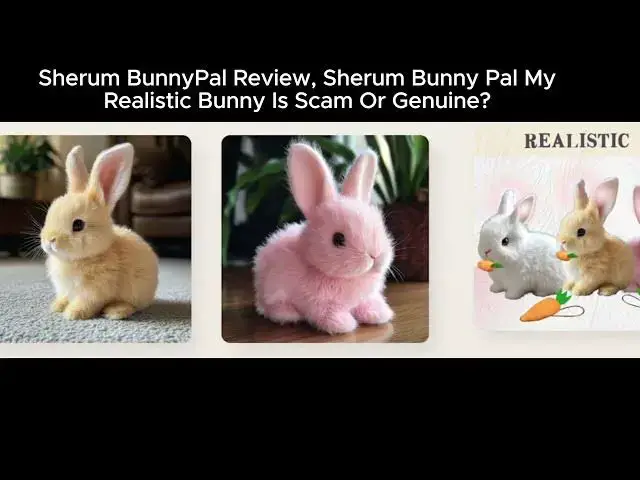 'Video thumbnail for Sherum BunnyPal Review, Sherum Bunny Pal My Realistic Bunny Is Scam Or Genuine?'