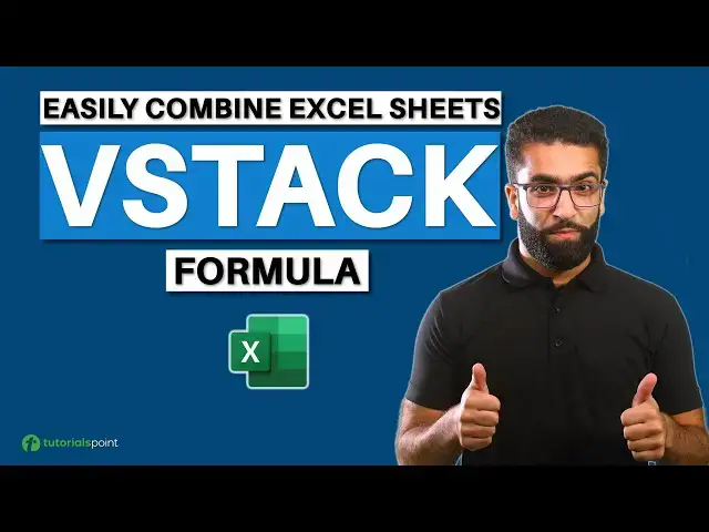 'Video thumbnail for Easily Combine Multiple Excel Sheets into One with VSTACK formula'