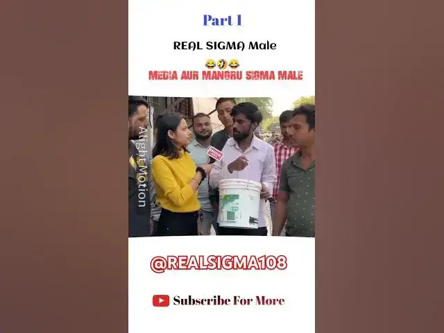 'Video thumbnail for Mangru Sigma reporter reply #sigmamale #mangru #attitude #youtubeshorts'