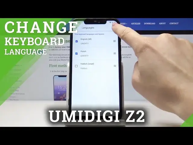 'Video thumbnail for How to Open Keyboard Settings in UMIDIGI Z2 - Change Keyboard Language'