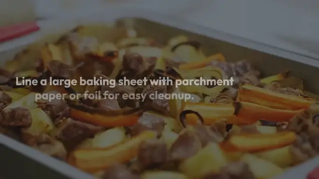 'Video thumbnail for Easy Sheet Pan Chicken Dinner'