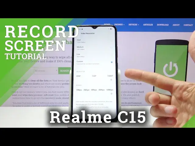 'Video thumbnail for How to Record Screen in Realme C15 – Use Screen Recording Feature'