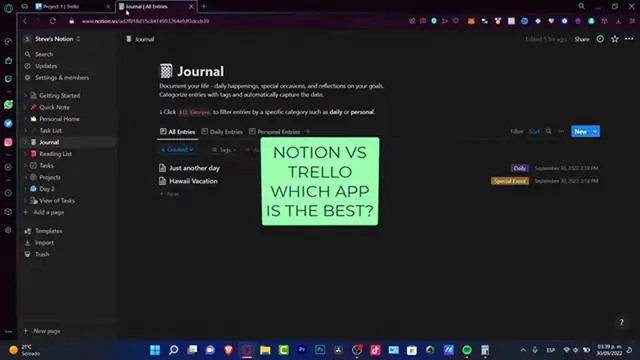 'Video thumbnail for Notion VS Trello  Detailed Review of Features, Complaints & Support'