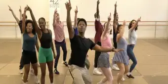 'Video thumbnail for Video: Inside Rehearsals for Kennedy Center's BYE BYE BIRDIE'