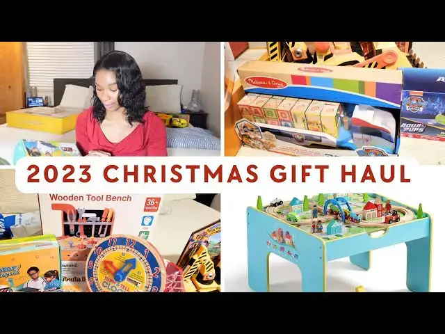 'Video thumbnail for What I Got My Kid For Christmas 2023: Montessori Friendly & Gender Neutral Christmas Gift Haul!'