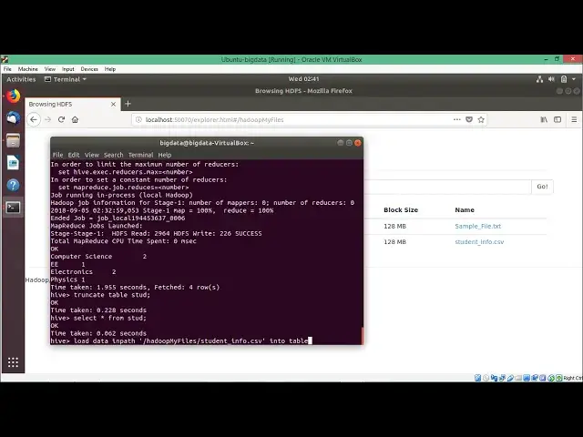 'Video thumbnail for Data insertion into Hive Table'