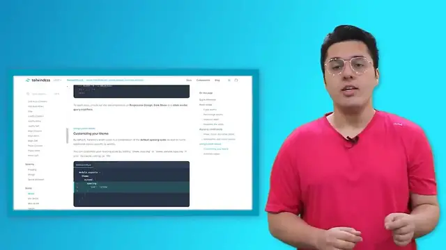 'Video thumbnail for Fonts & Sizing _ Tailwind Tutorial #4'