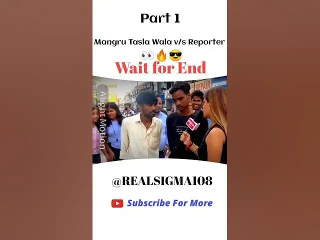 'Video thumbnail for Mangru Tasla Wala /Reporter #attitude #mangru #youtubeshorts #sigmarule #sigmamale #realsigma'