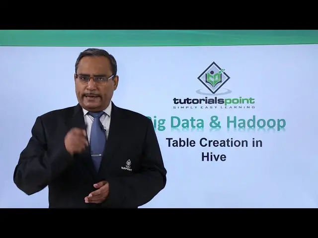 'Video thumbnail for Table Creation in Hive'