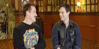 'Video thumbnail for Video: Robin Lord Taylor and Brandon Flynn Are Taking on Theater Titans in KOWALSKI'