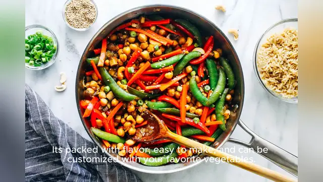 'Video thumbnail for plant based recipe'