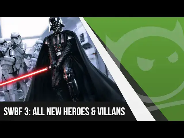 'Video thumbnail for Star Wars: Battlefront - All New Heroes & Villians!'