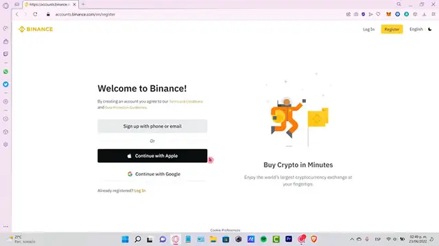 'Video thumbnail for  How to CREATE an ACCOUNT on BINANCE in 2024 💲 Register on Binance.com Cryptocurrency Platform - Your Essential Guide to Joining the Crypto Revolution! 💼🔐'