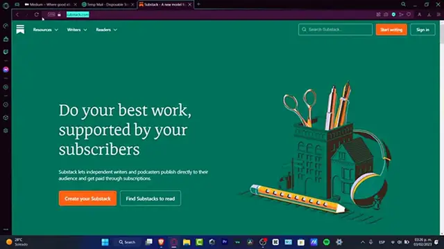 'Video thumbnail for How To Create a Newsletter On Substack (Substack Tutorial)'