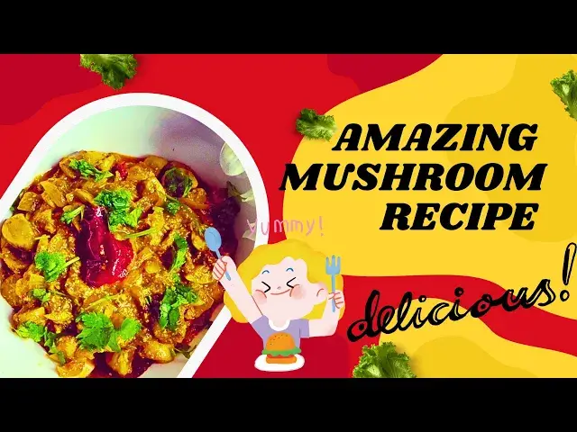 'Video thumbnail for Amazing Mushroom 馃崉 Recipe. Aise Mushroom nahi banaye hongay馃構馃構馃構'
