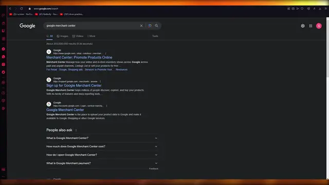 'Video thumbnail for How To Create A Google Merchant Center Account'