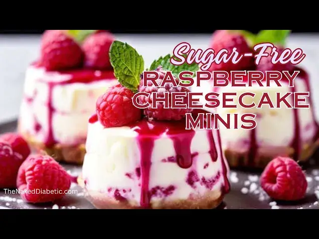 'Video thumbnail for Sugar Free Raspberry Cheesecake Minis   SD 480p'