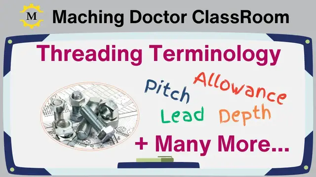 'Video thumbnail for Screw Threads Terminology'