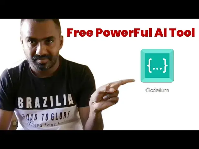 'Video thumbnail for The Ultimate Free AI Tool for Programmers Codeium'