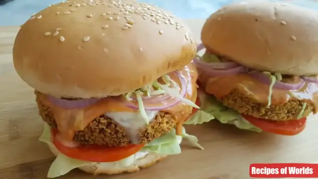 'Video thumbnail for Crispy_Chicken_Burger...Recipe'