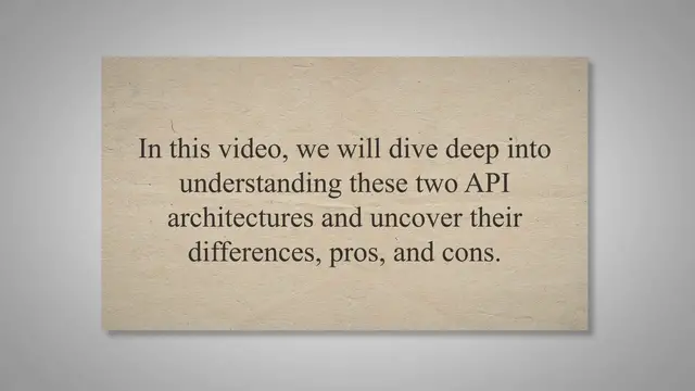 'Video thumbnail for Decoding REST vs SOAP APIs: Unveiling the Pros and Cons - Code With Ankit'